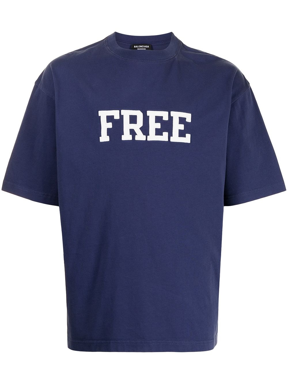 Free appliqué T-shirt - 1