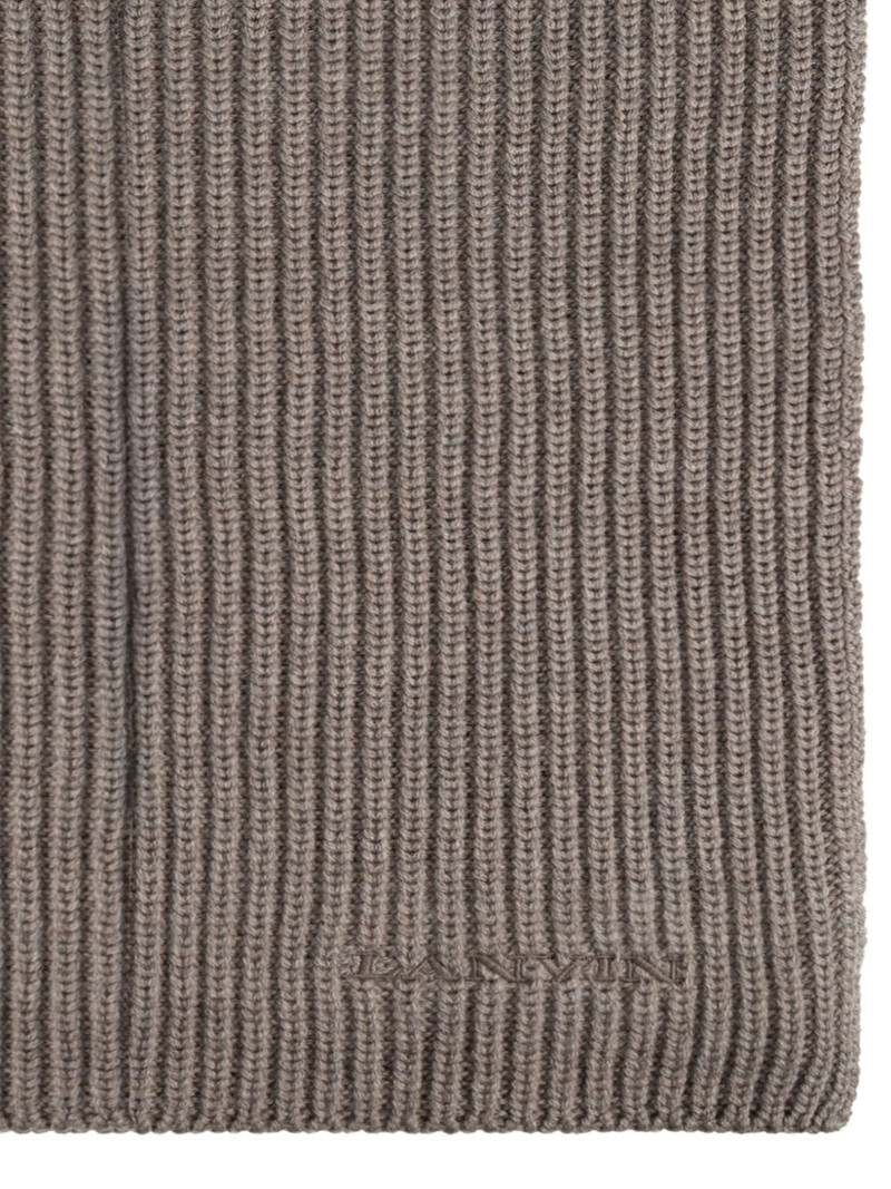 Lanvin ribbed-knit scarf outlook
