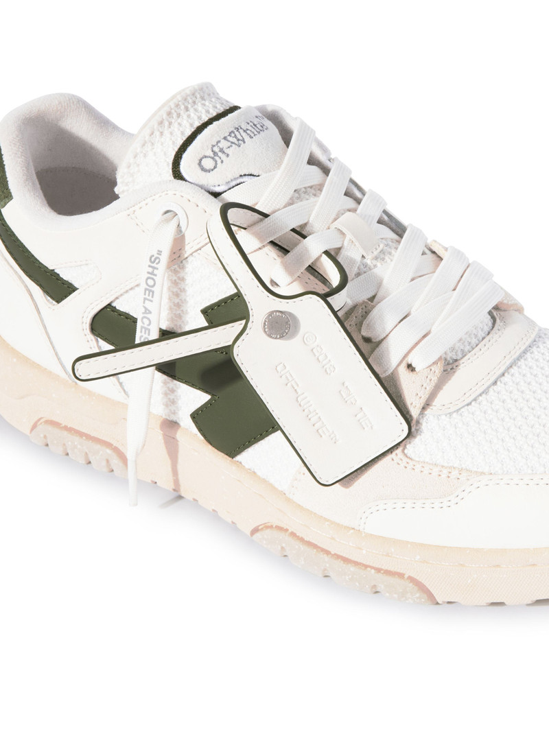 White/military Green Slim Out Of Office 5