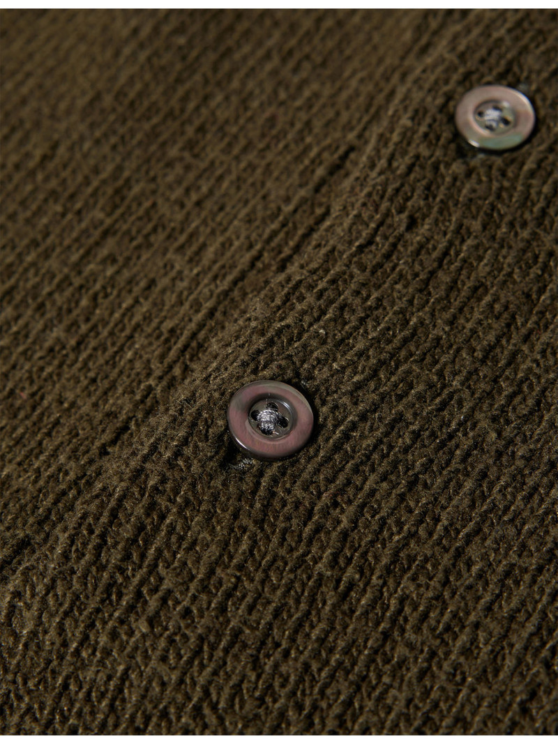 Regular-Fit Ribbed-Trim Silk Jumper 6