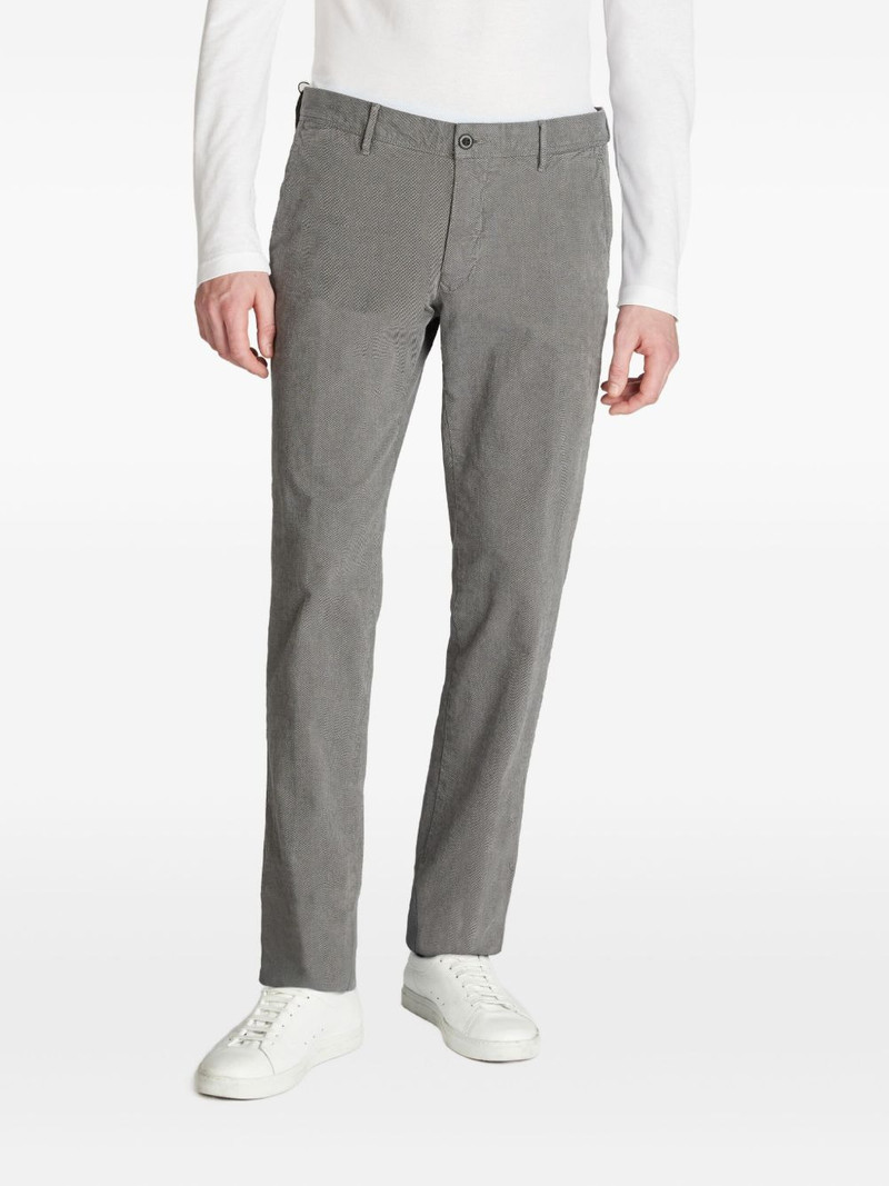 mélange-effect tailored trousers 3