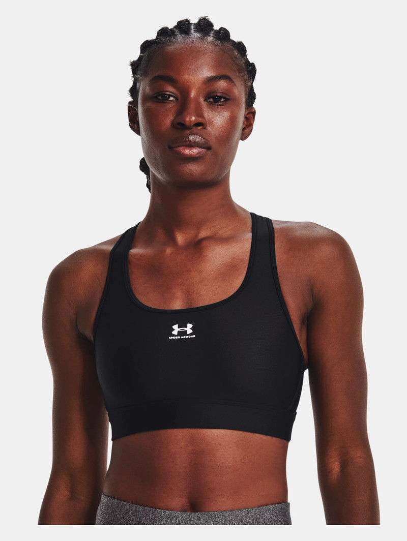 Under Armour Women's HeatGear® Mid Padless Sports Bra outlook