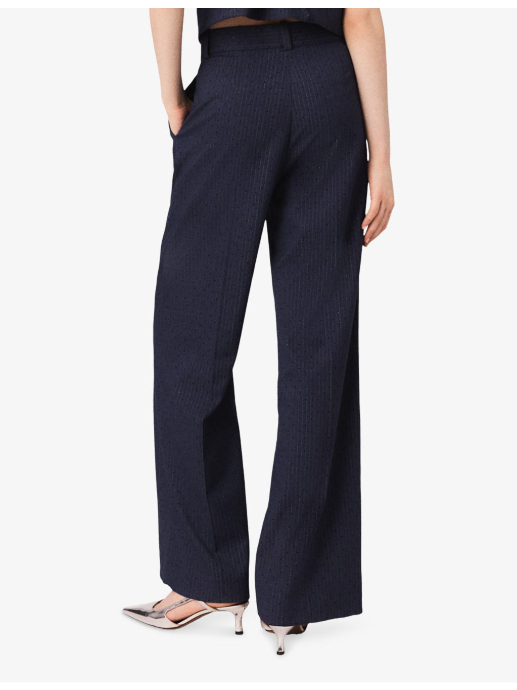 Rhinestone suit trousers - 4