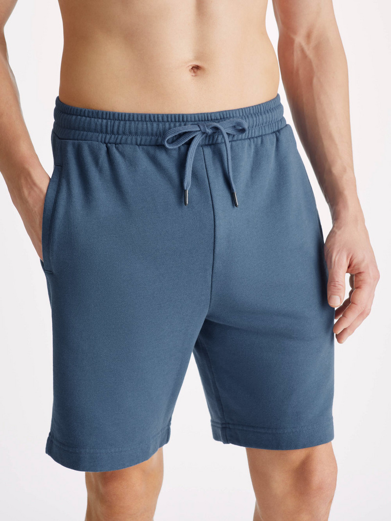 Men's Sweat Shorts Quinn Cotton Modal Denim - 2