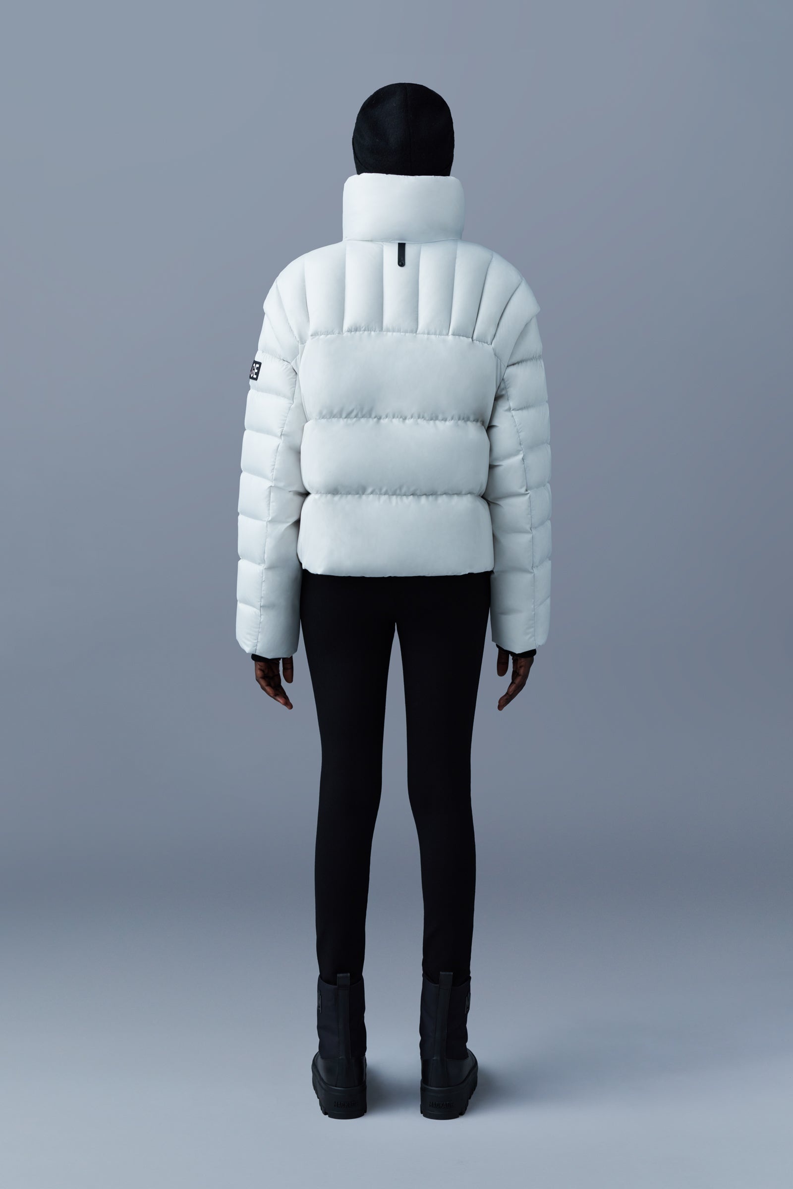 VESNA 2-in-1 matte light down jacket for ladies - 4