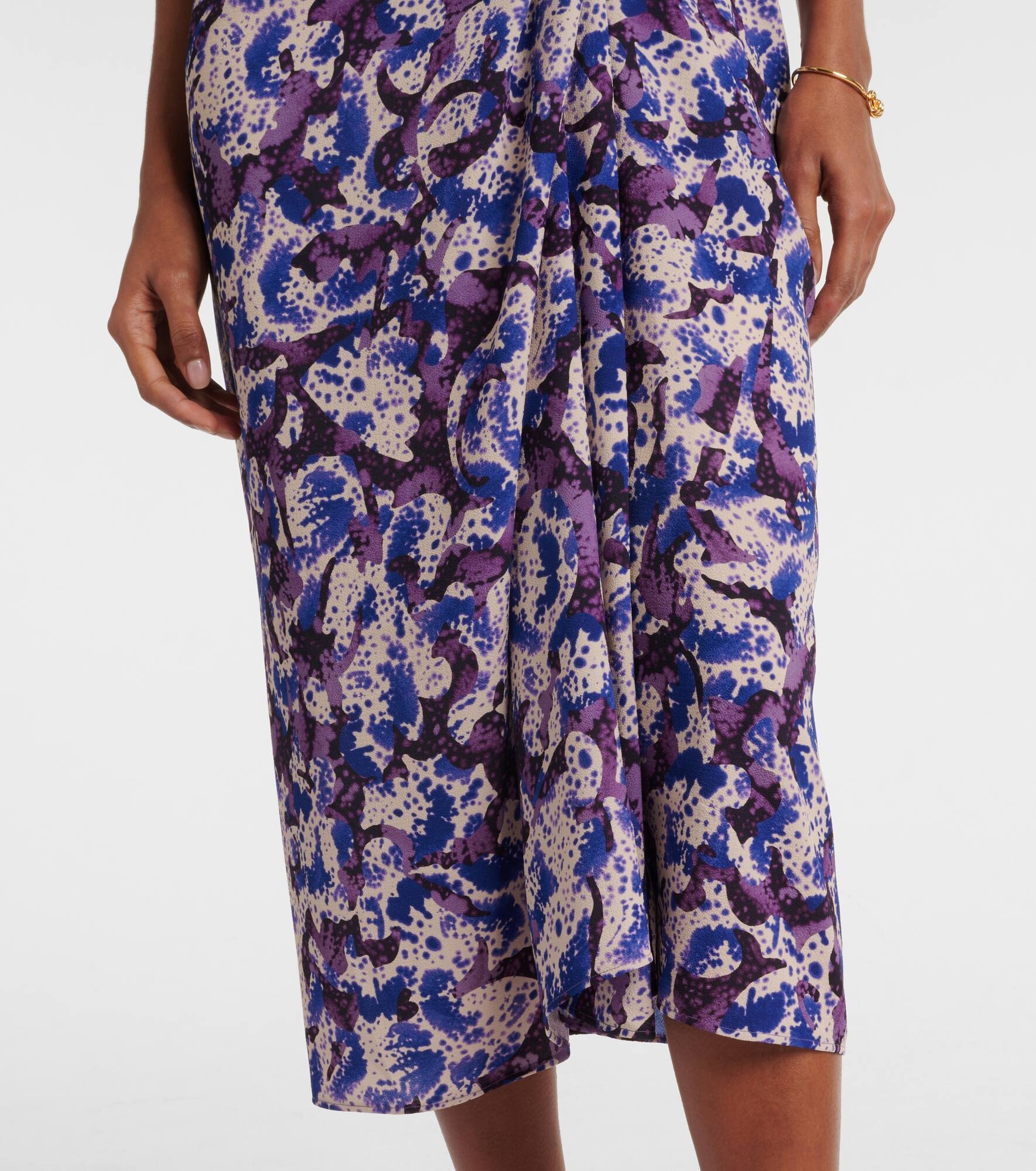 Printed midi dress - 5