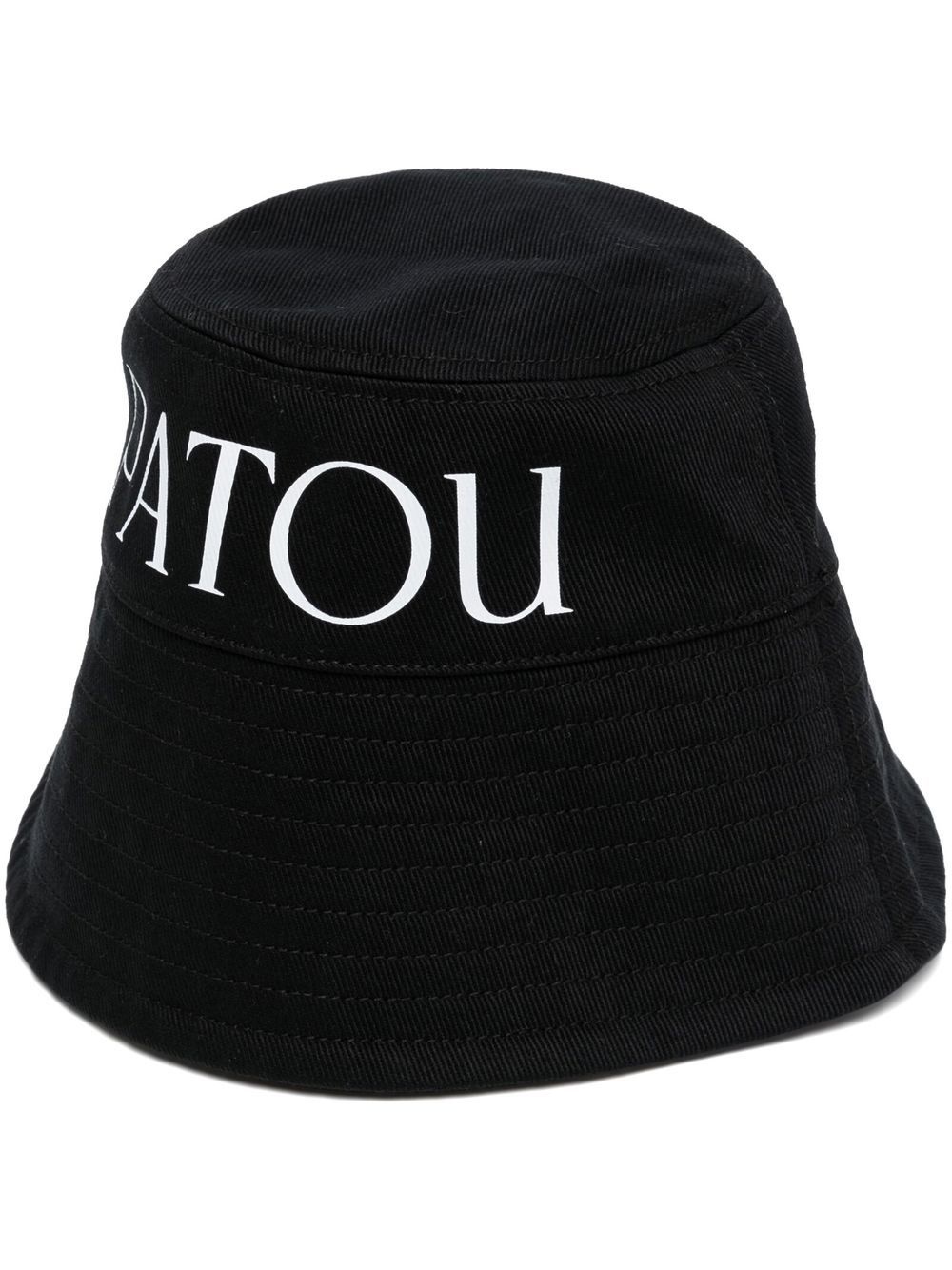 logo-print bucket hat - 1