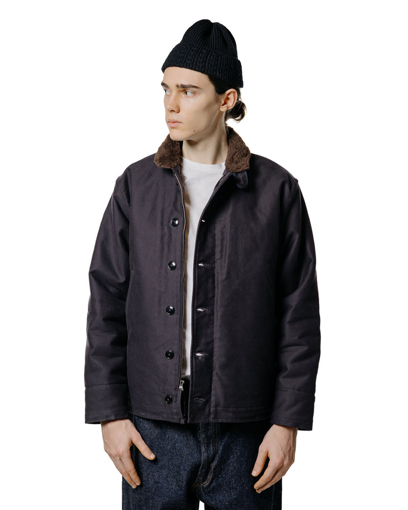 The Real McCoys MJ21105 N-1 Deck Jacket (Navy) outlook
