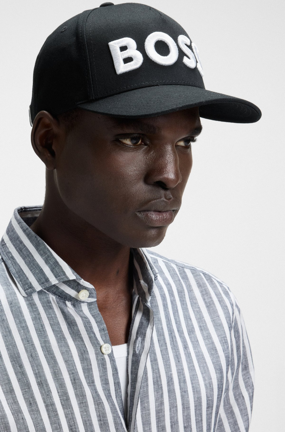 COTTON-TWILL CAP WITH EMBROIDERED LOGO - 4