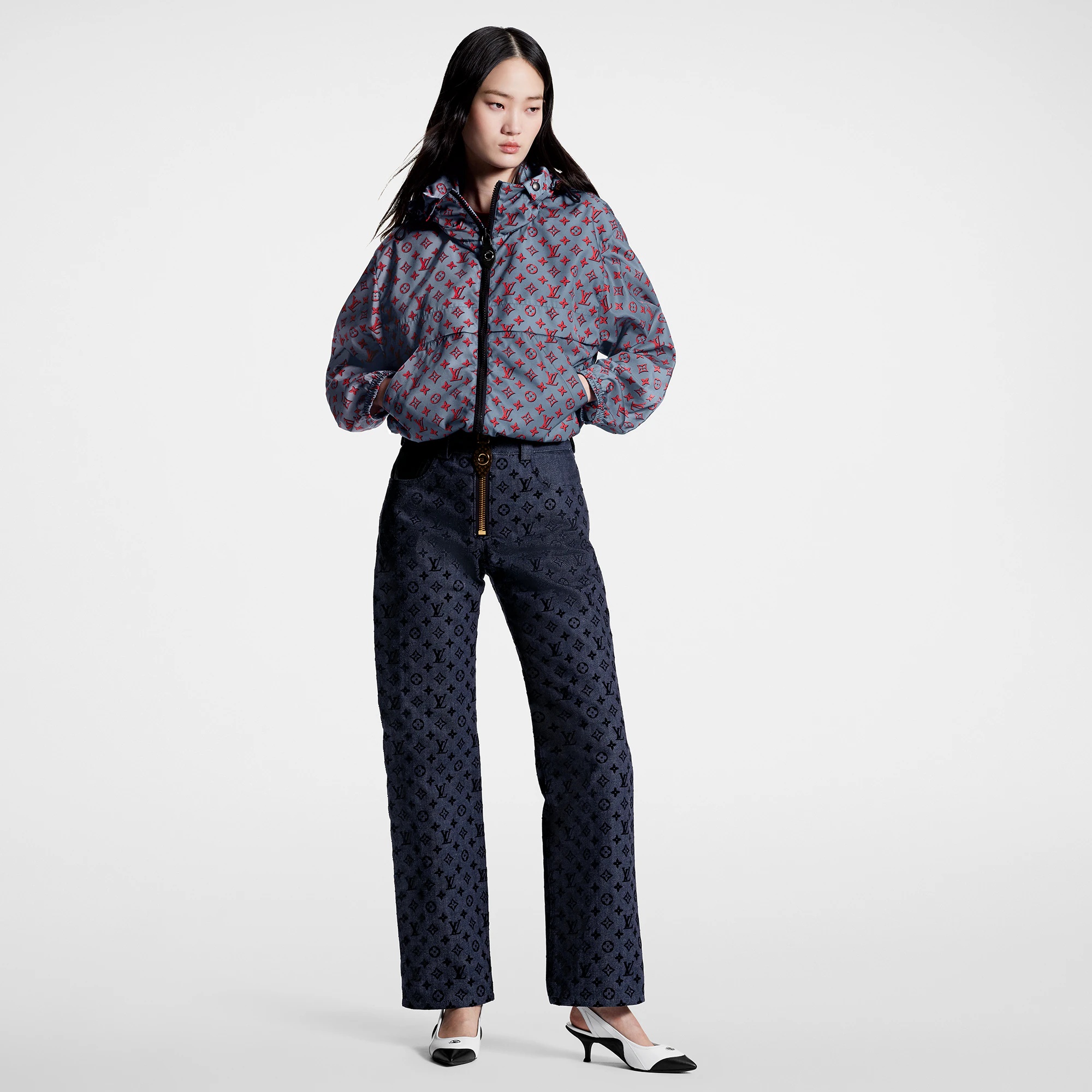 3D Monogram Lightweight Parka - 4