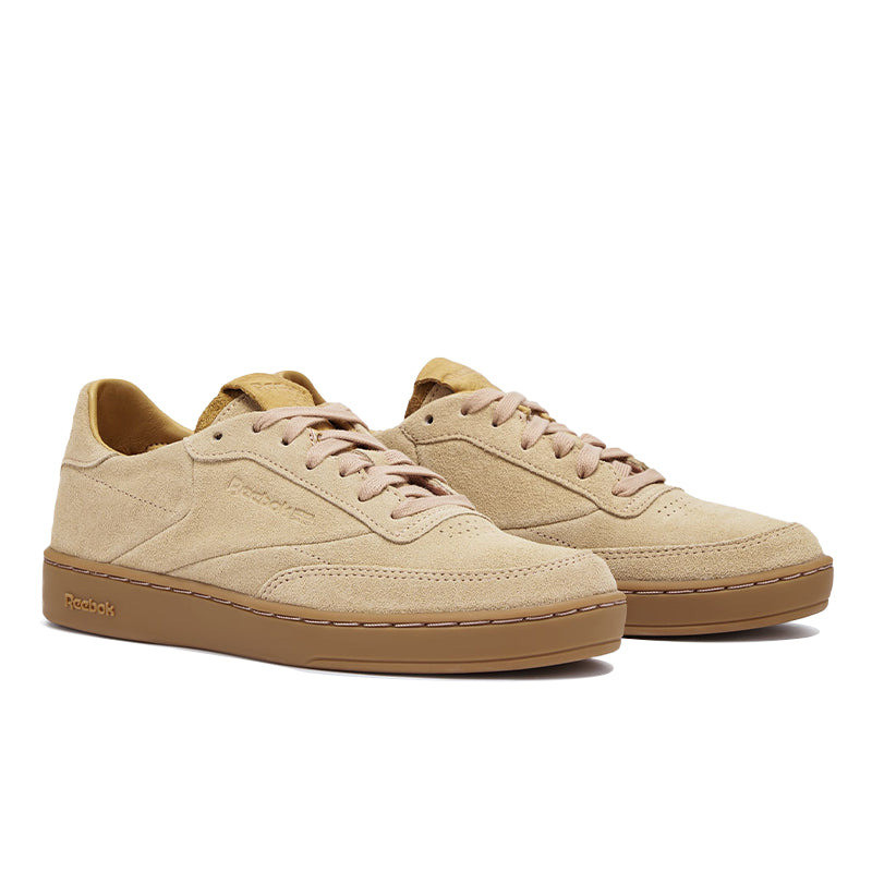 Reebok (WMNS) Reebok Club C Clean 'Tan Gum' GW2159 outlook