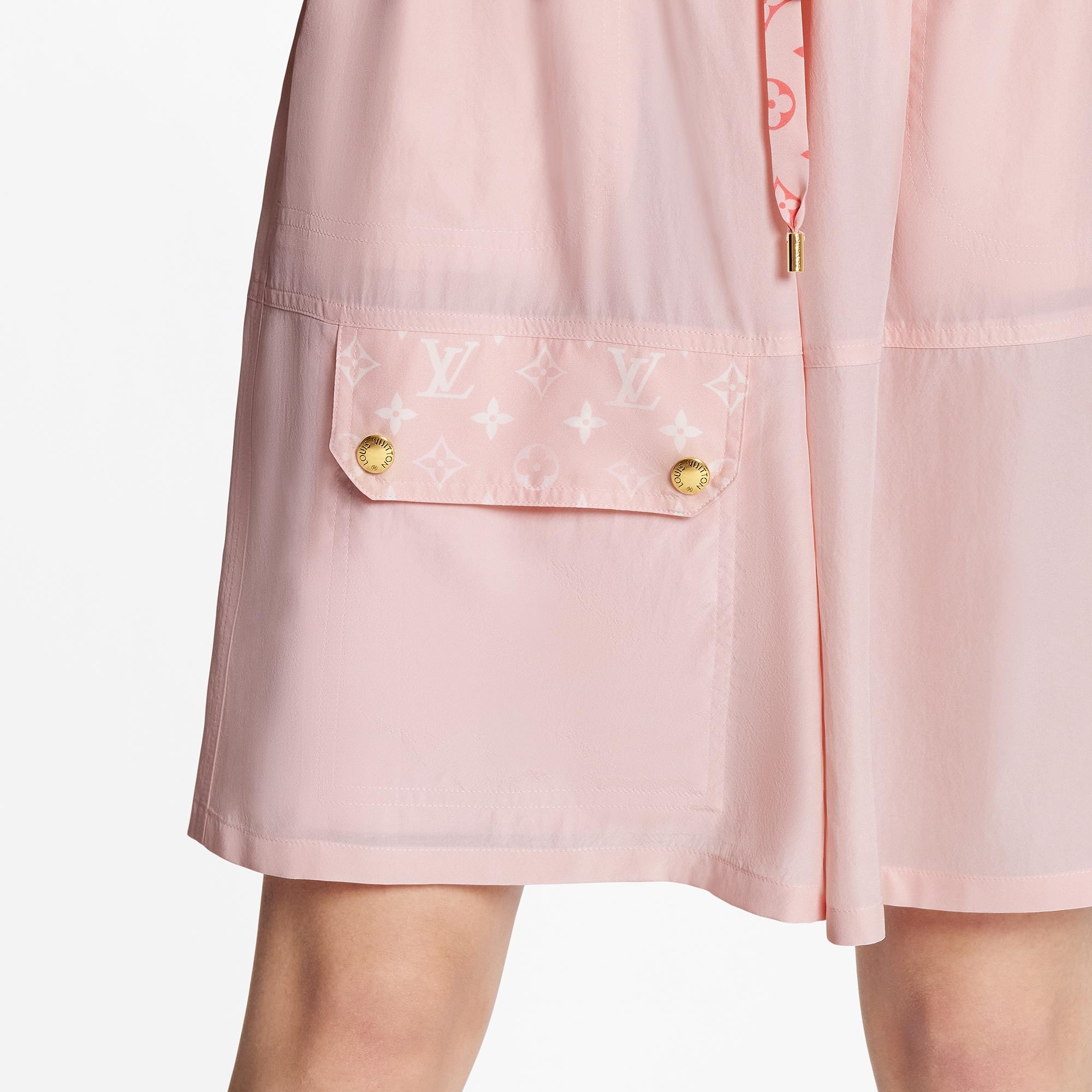 Monogram Ombré Detail Bermuda Shorts - 4