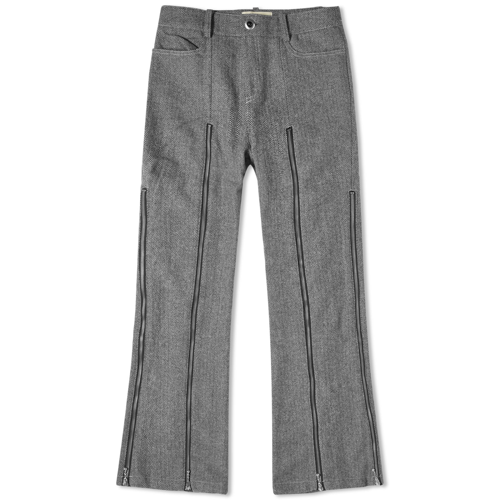 Andersson Bell Aika Herringbone Zip Up Bell Trouser - 1