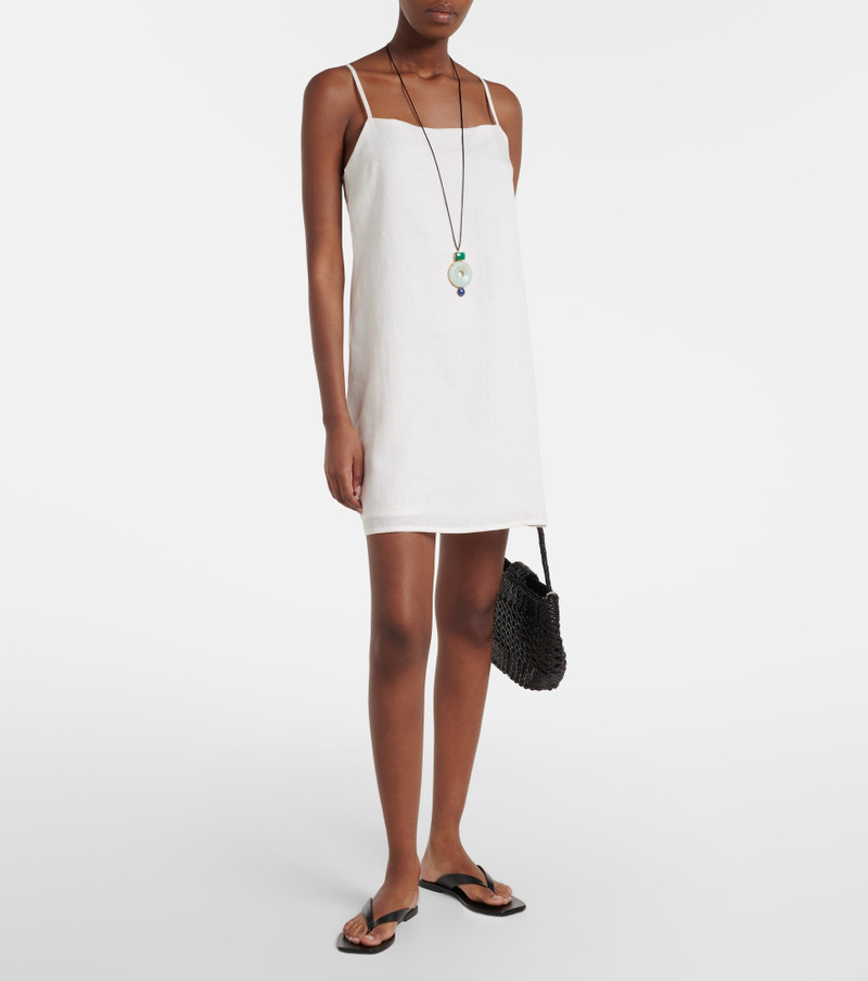 ASCENO Geneva linen minidress outlook