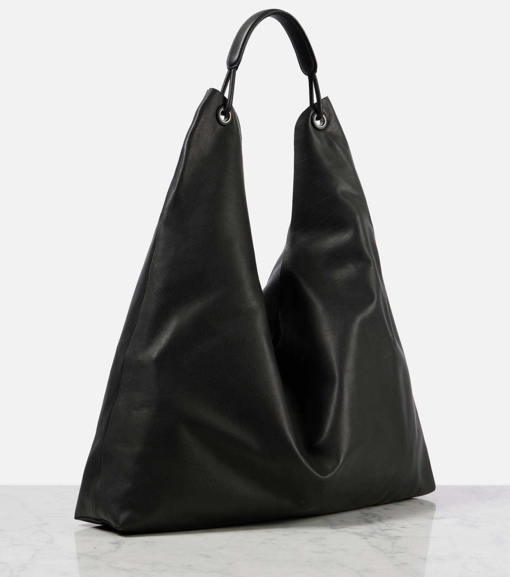 Bindle 3 leather tote bag - 4