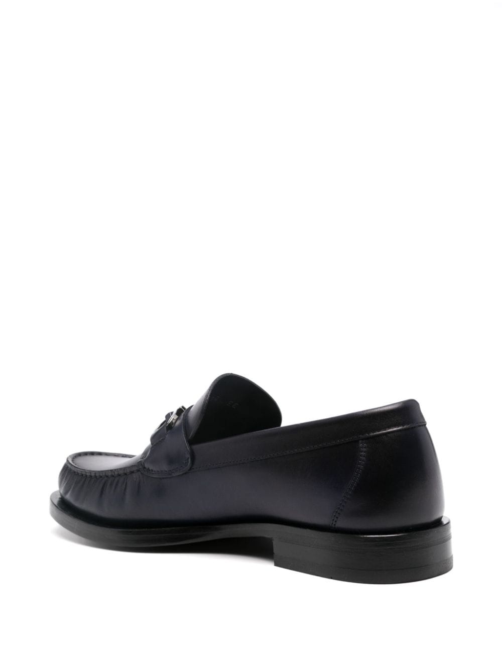 Gancini-plaque loafers - 3