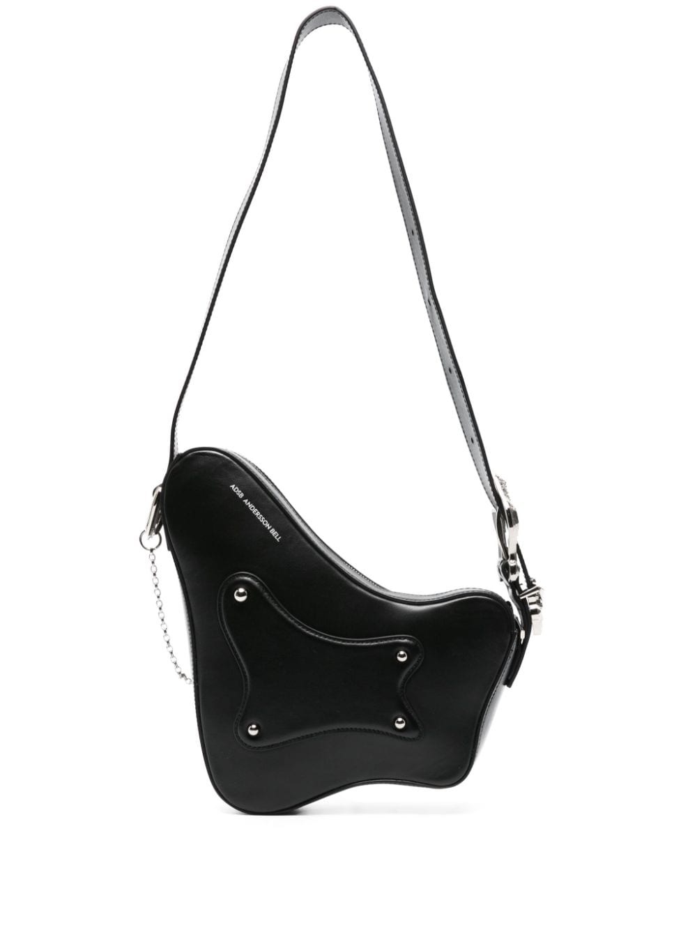 Guitar leather shoulder bag - 1