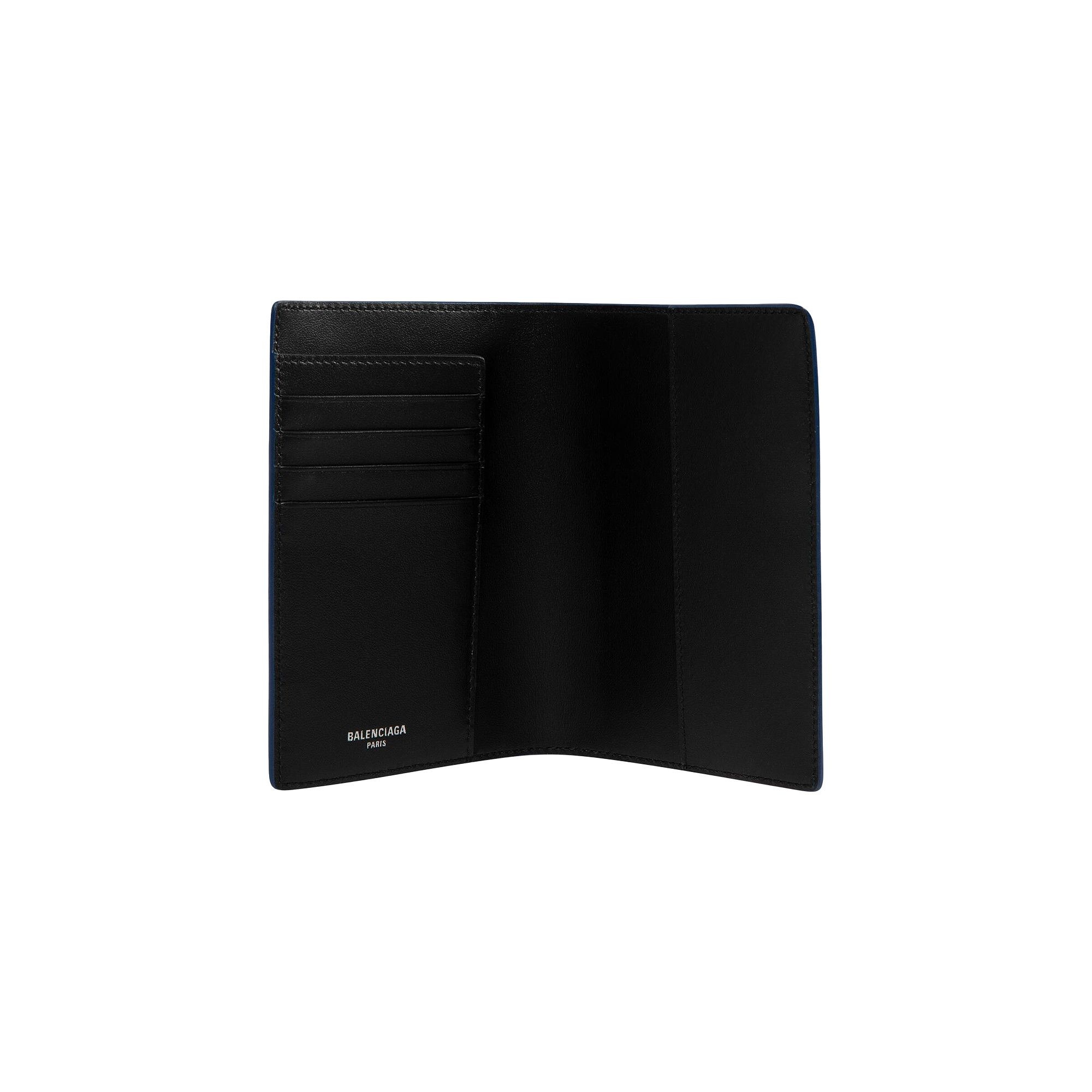Balenciaga Passport Long Wallet 1 'Blue' - 3