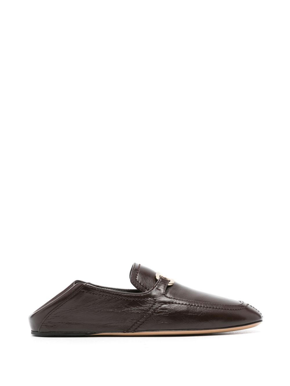 New Vara logo-plaque loafers - 5