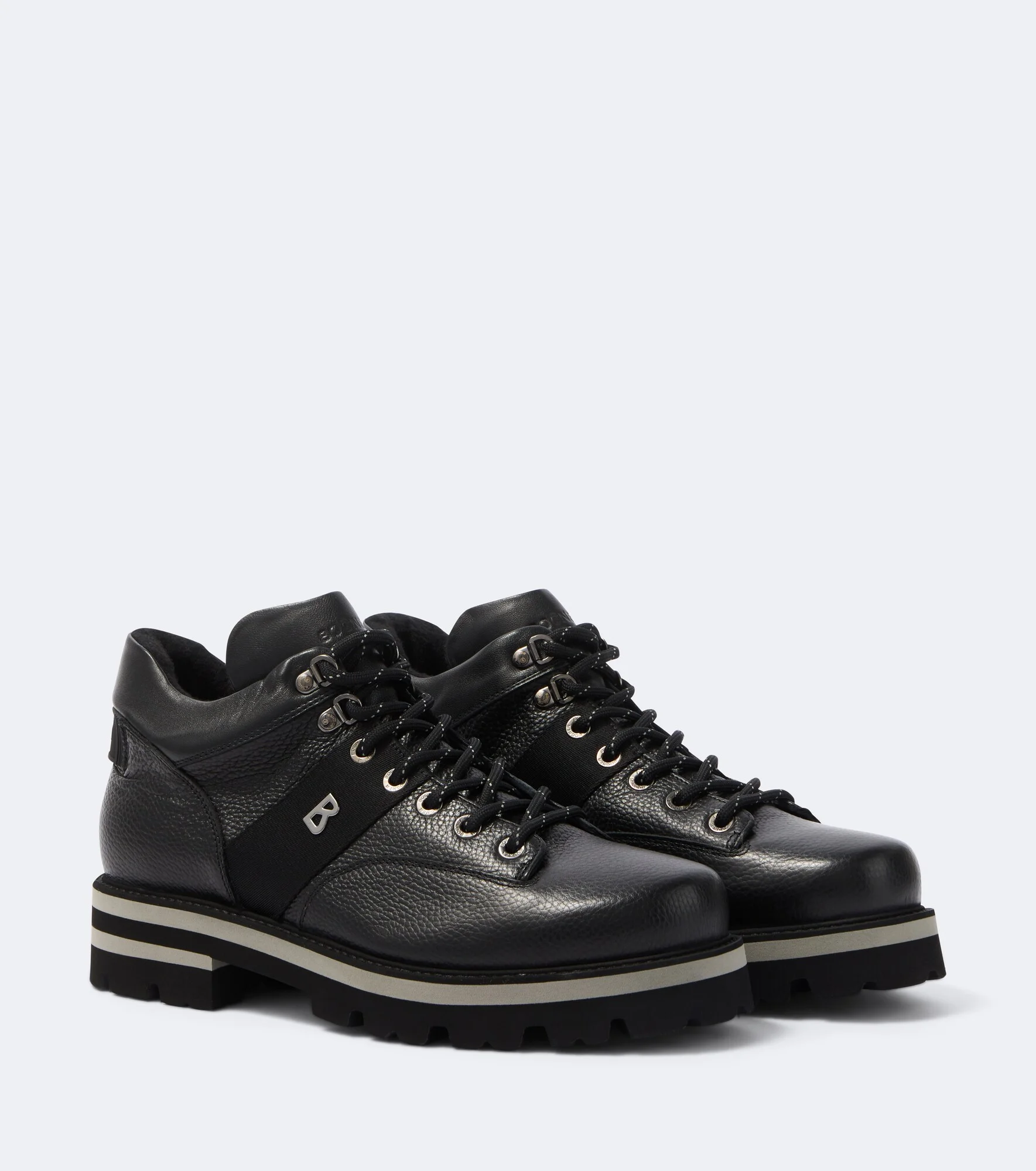 Courchevel leather lace-up boots - 1