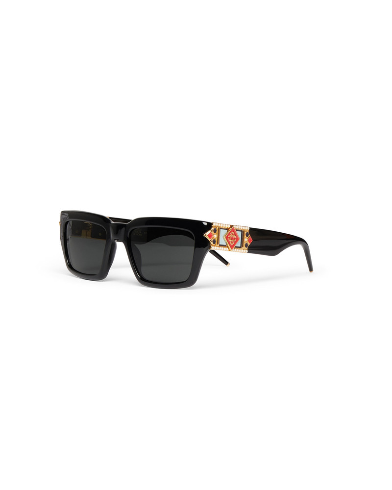 Black The Square Metope Sunglasses | Casablanca Paris 1