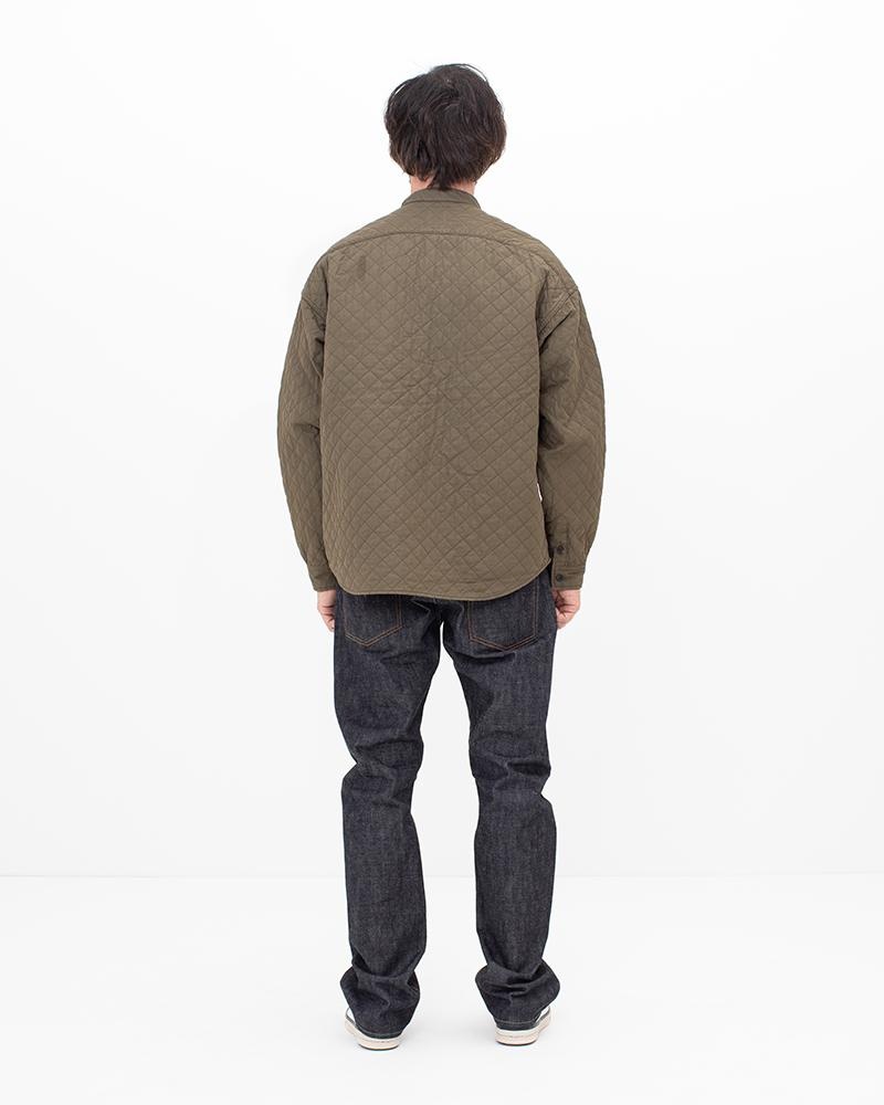 QUILTED PALMER L/S OLIVE - 4