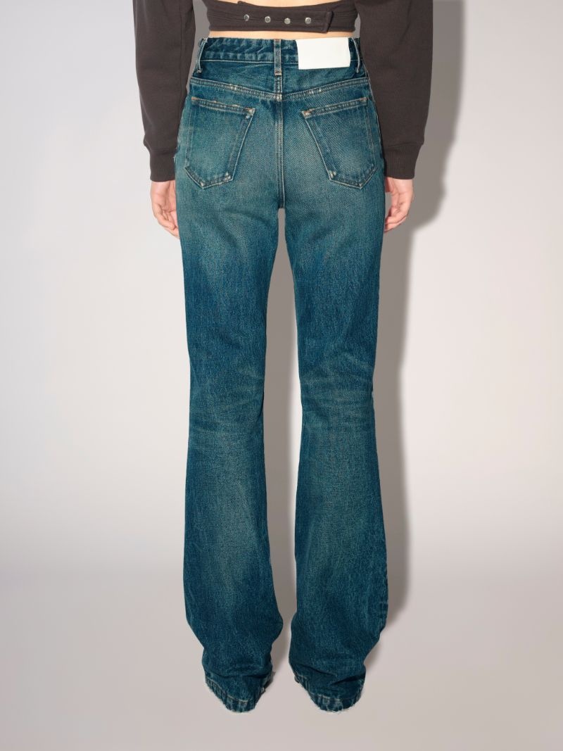 EXTRA FLARE DENIM PANTS - 4