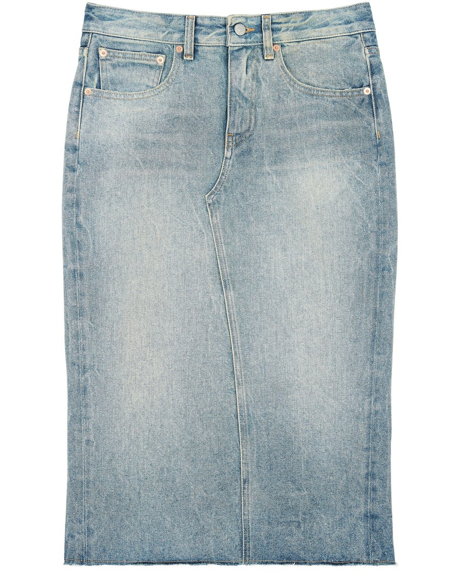 MM6 Maison Margiela Mid-length denim skirt | 24s | REVERSIBLE