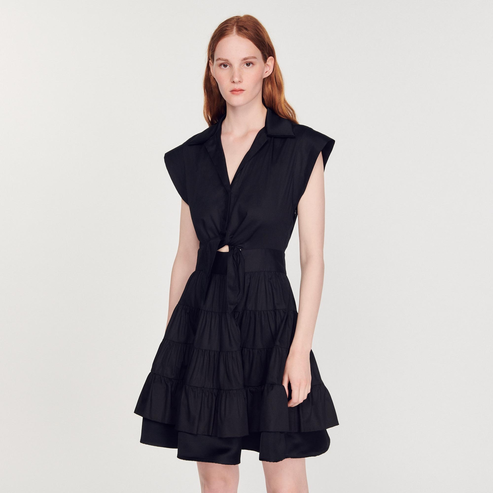 Short ruffled dress - 5