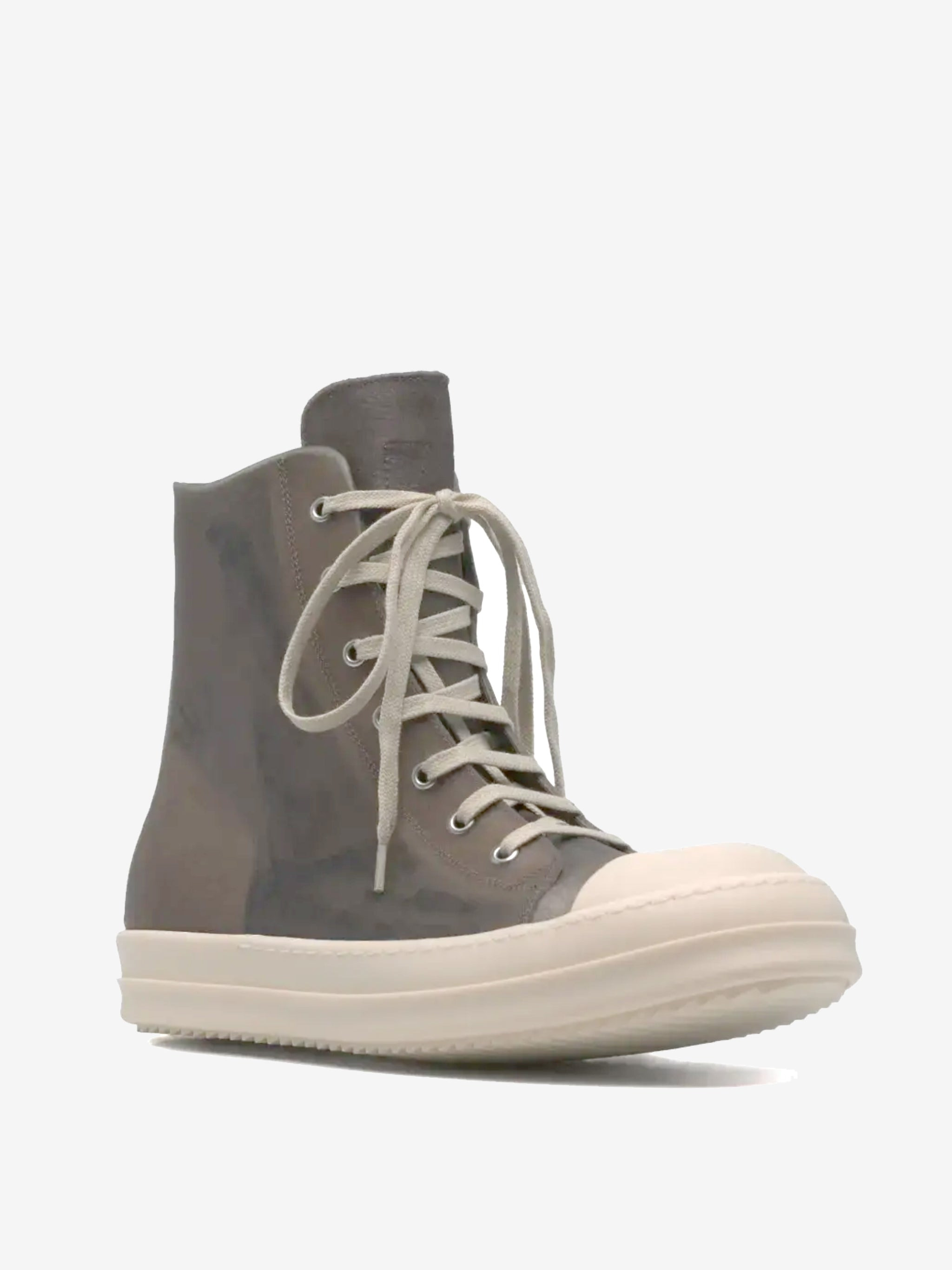 RICK OWENS - Men Transparent Leather Sneakers - 2
