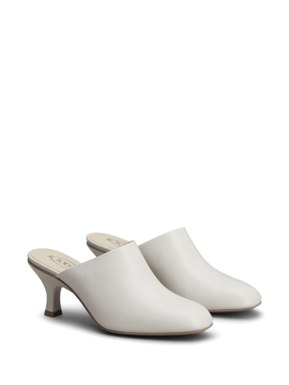 65 leather mules - 2