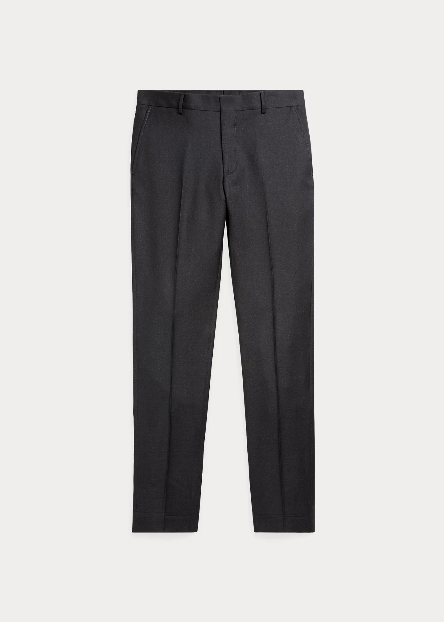 Slim Fit Wool Twill Trouser - 1