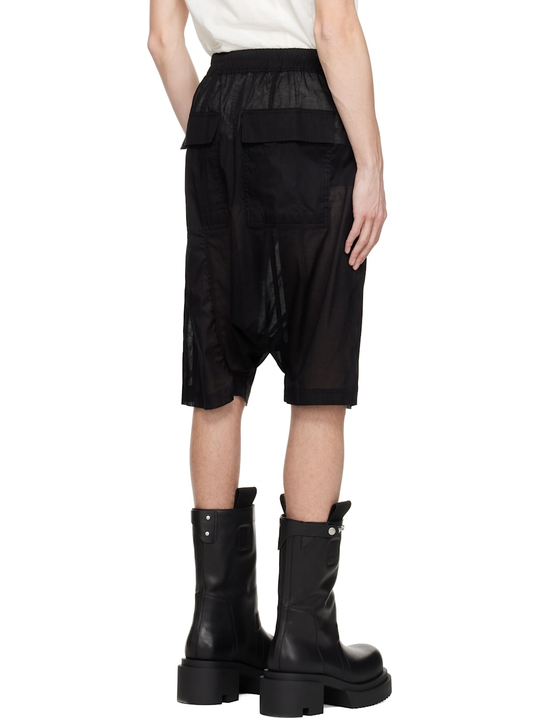 Black Hollywood Rick's Pods Shorts - 3