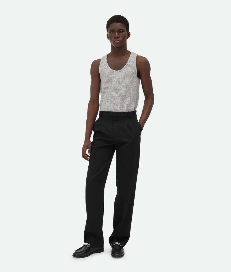 Wool Grain De Poudre Trousers 1