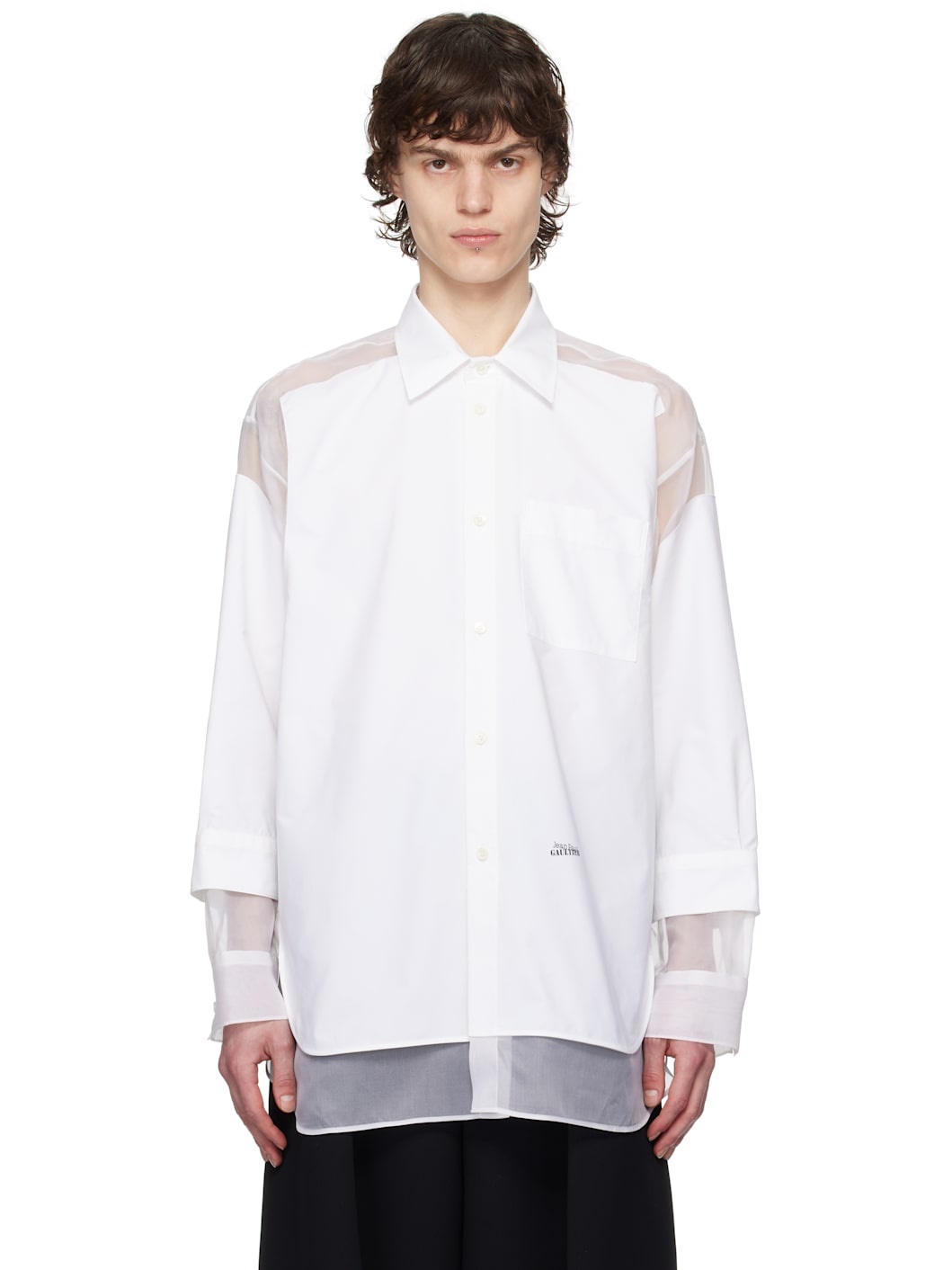 White 'The Petit Grand' Shirt - 1