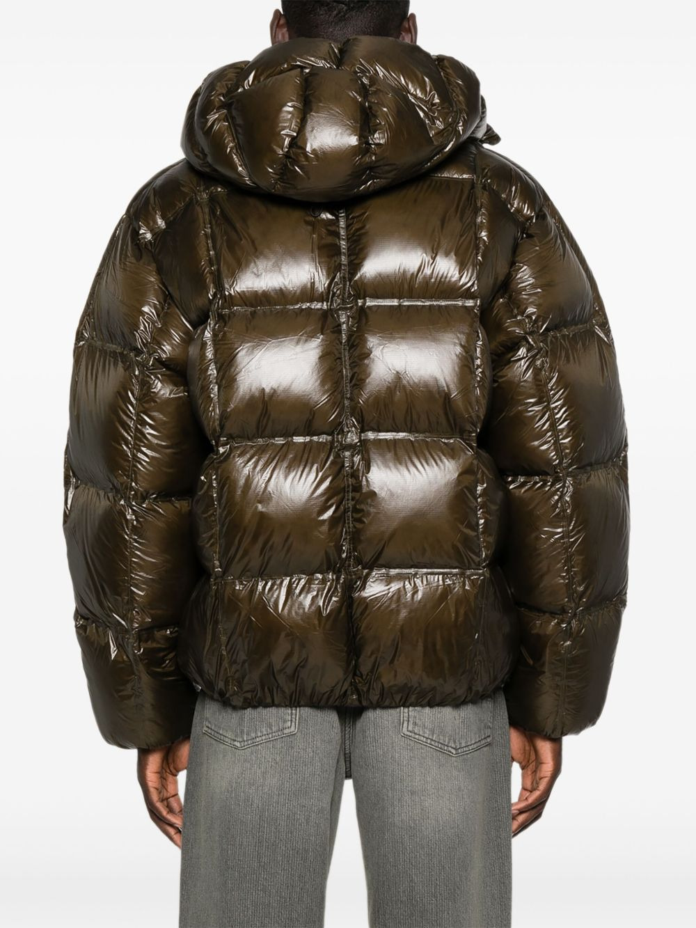 hooded quilted jacket - 4