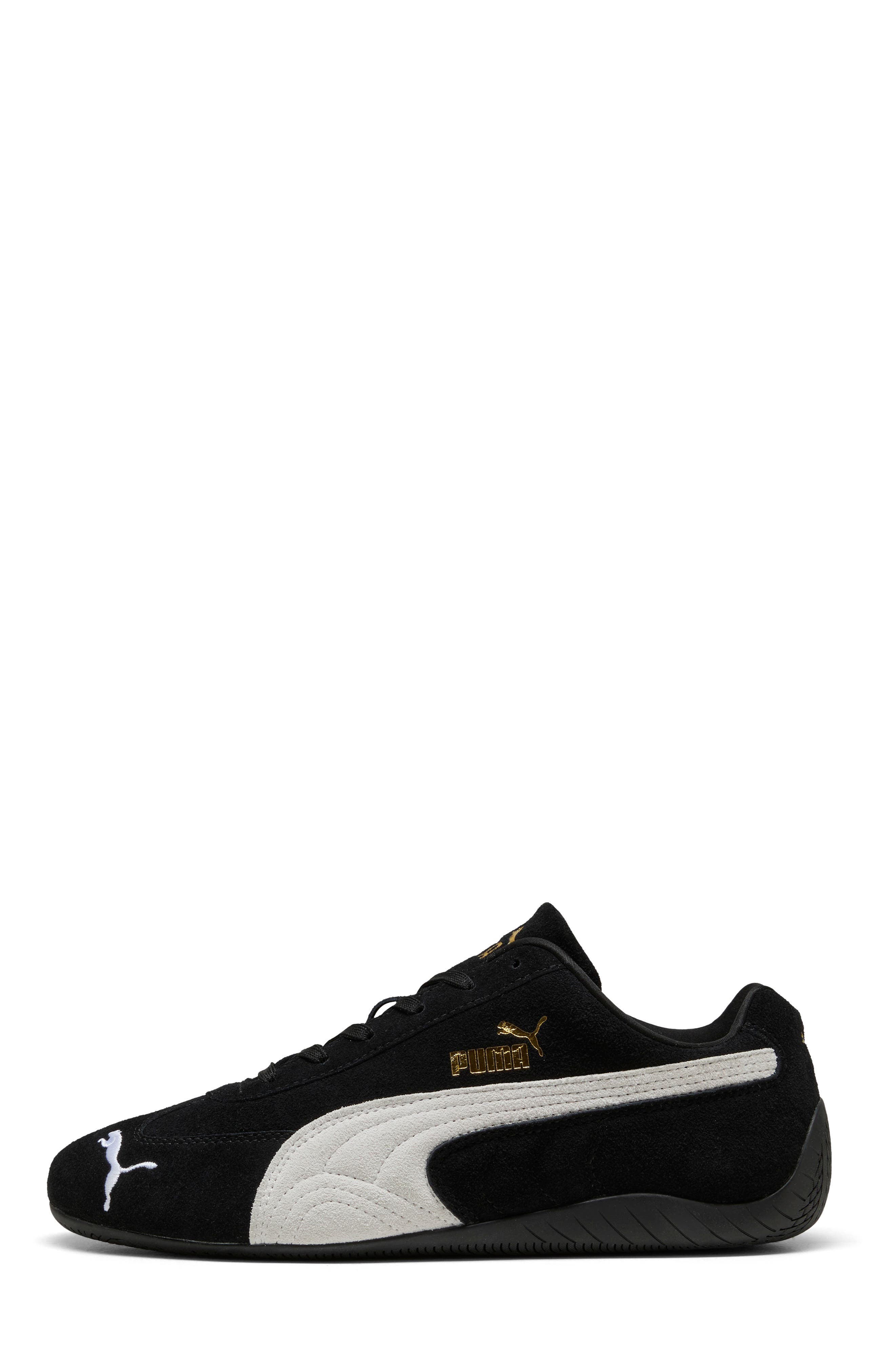 PUMA Speedcat OG Sneaker in Puma Black-Puma White at Nordstrom - 9