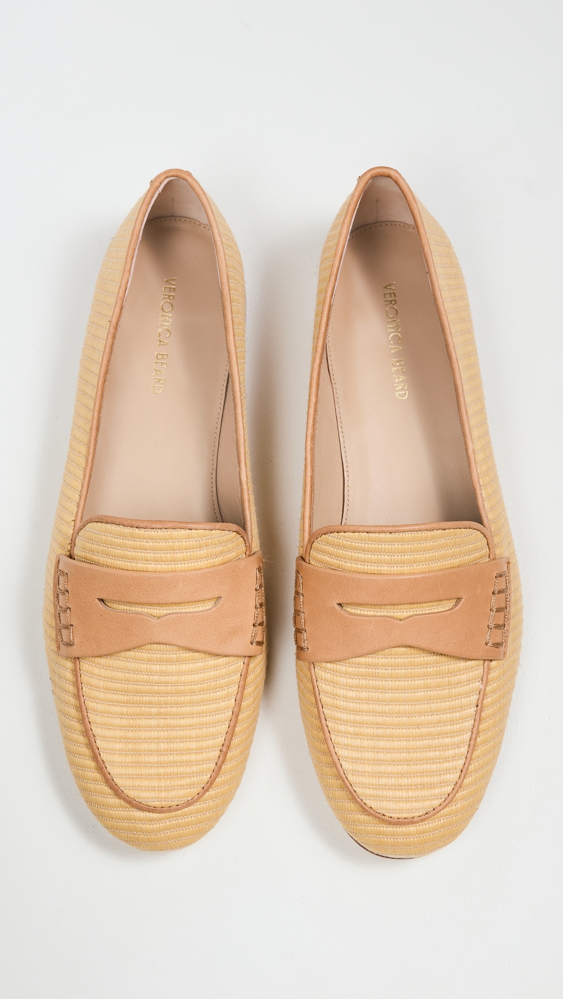 Penny Raffia Loafers - 1