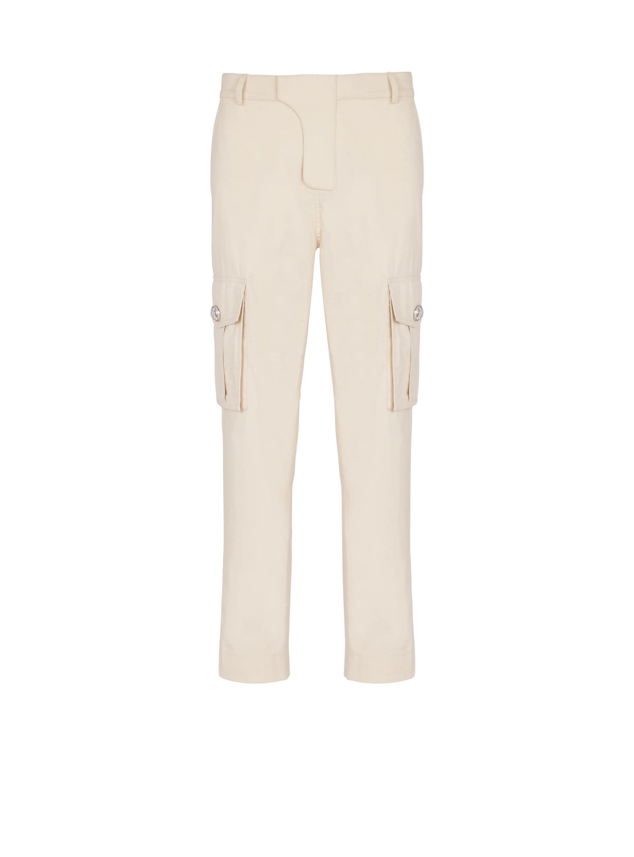 Cotton cargo trousers - 1