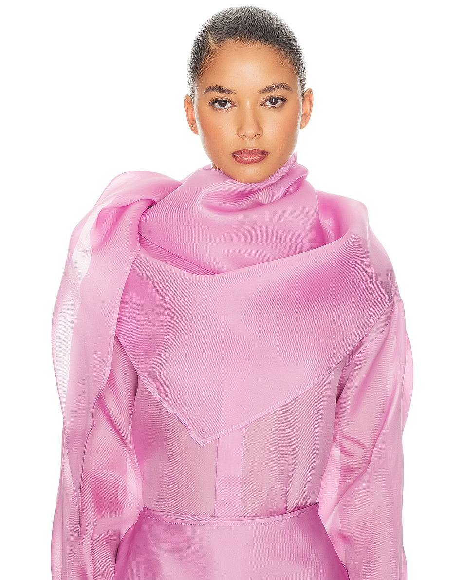 Silk Gazar Head Scarf - 2