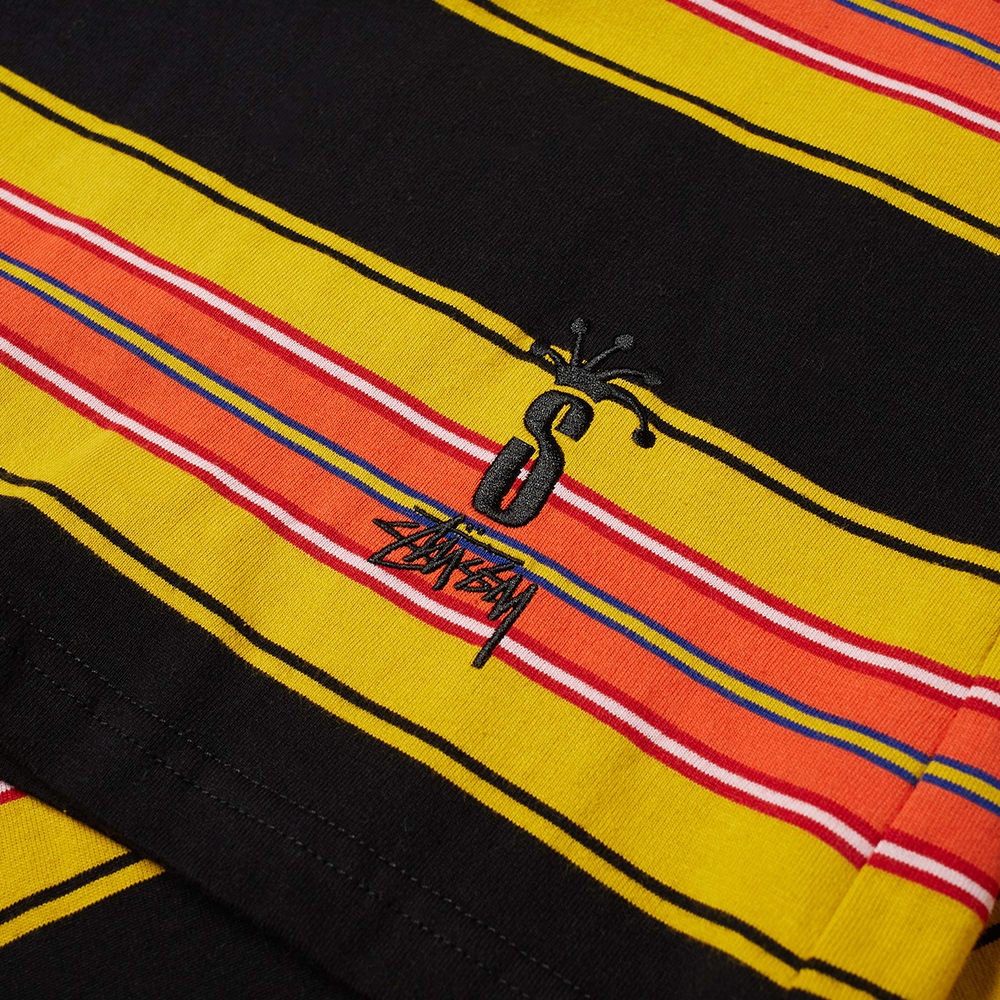 Stussy Multi Stripe Crew Tee - 2