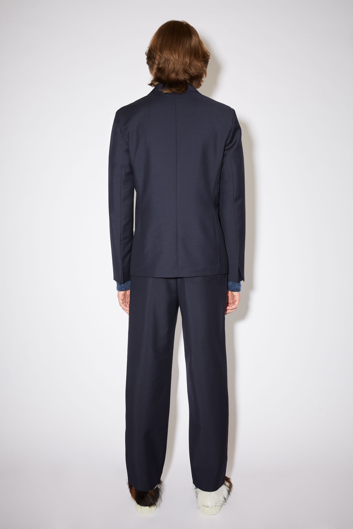 Classic suit jacket - Navy blue - 3