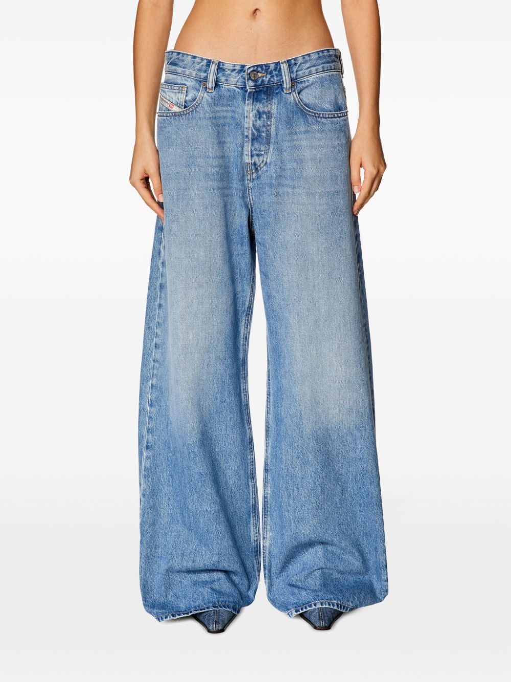 D-Sire 1996 low-rise wide-leg jeans - 3