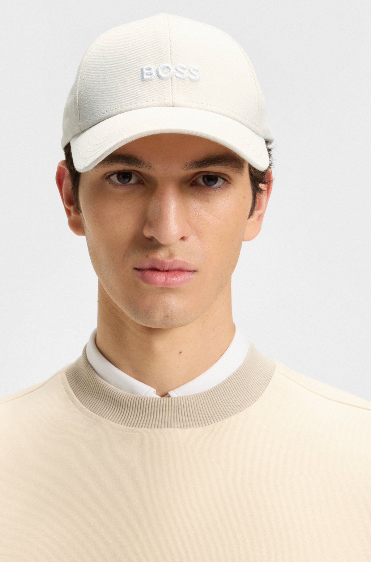 BASEBALL CAP IN COTTON TWILL WITH EMBROIDERED LOGO - 4