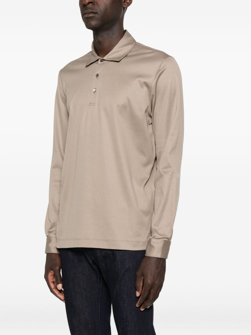 long-sleeve polo shirt 3