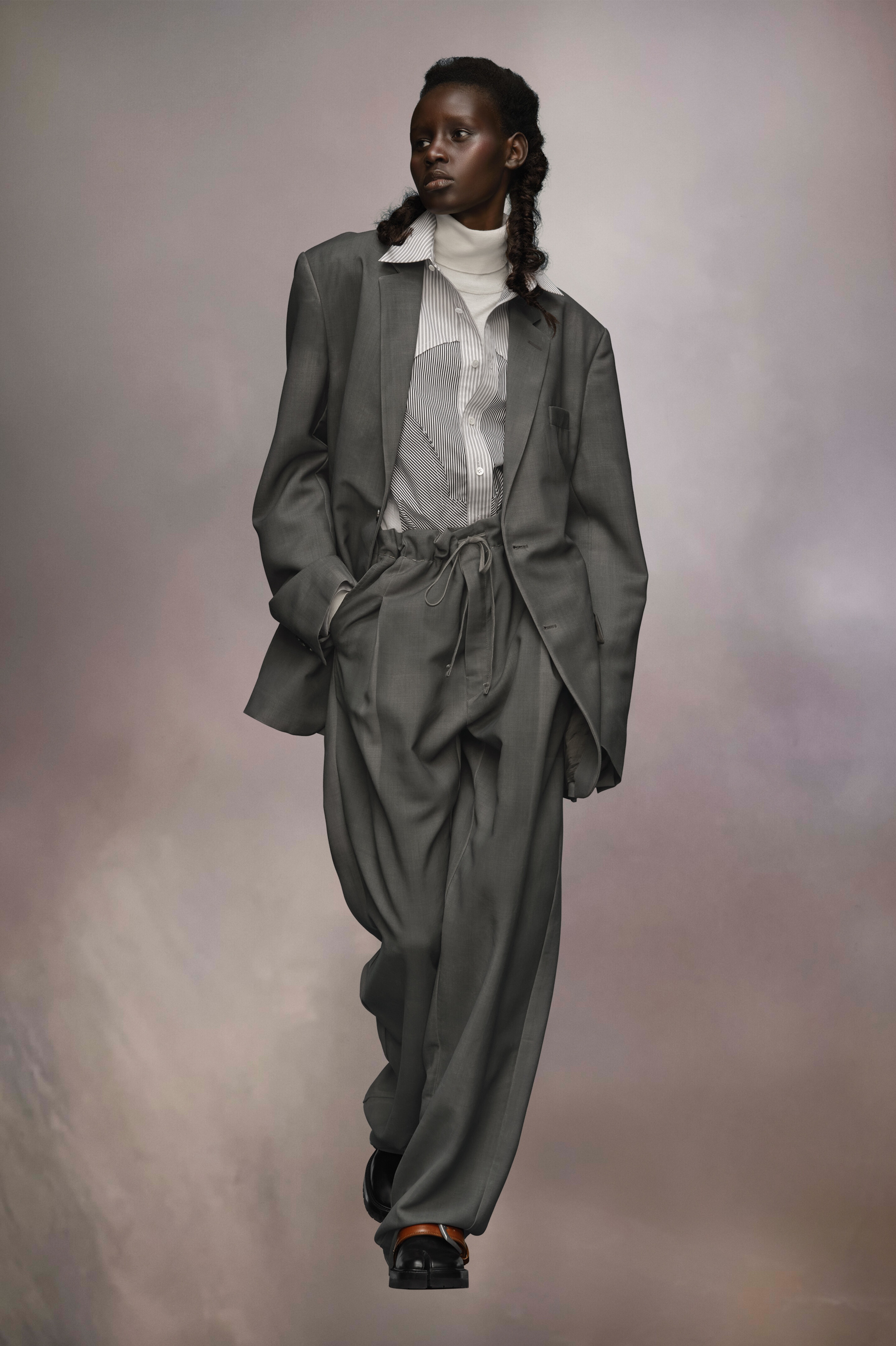 Mohair Wool Suit Jacket - 3