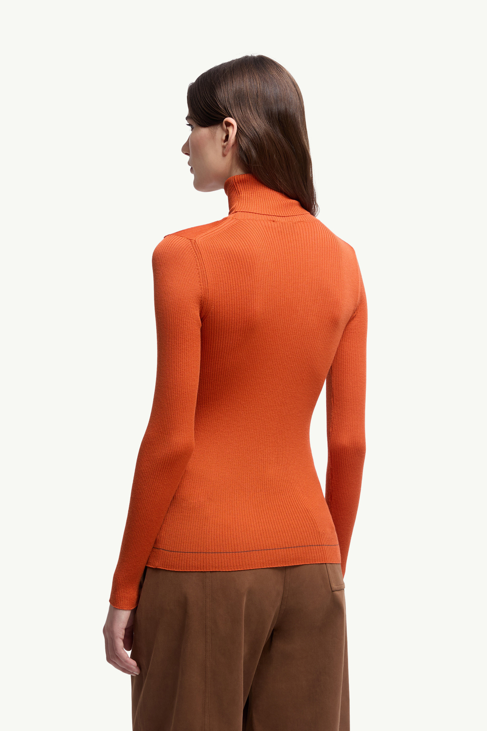 Logo Wool Turtleneck Sweater - 5