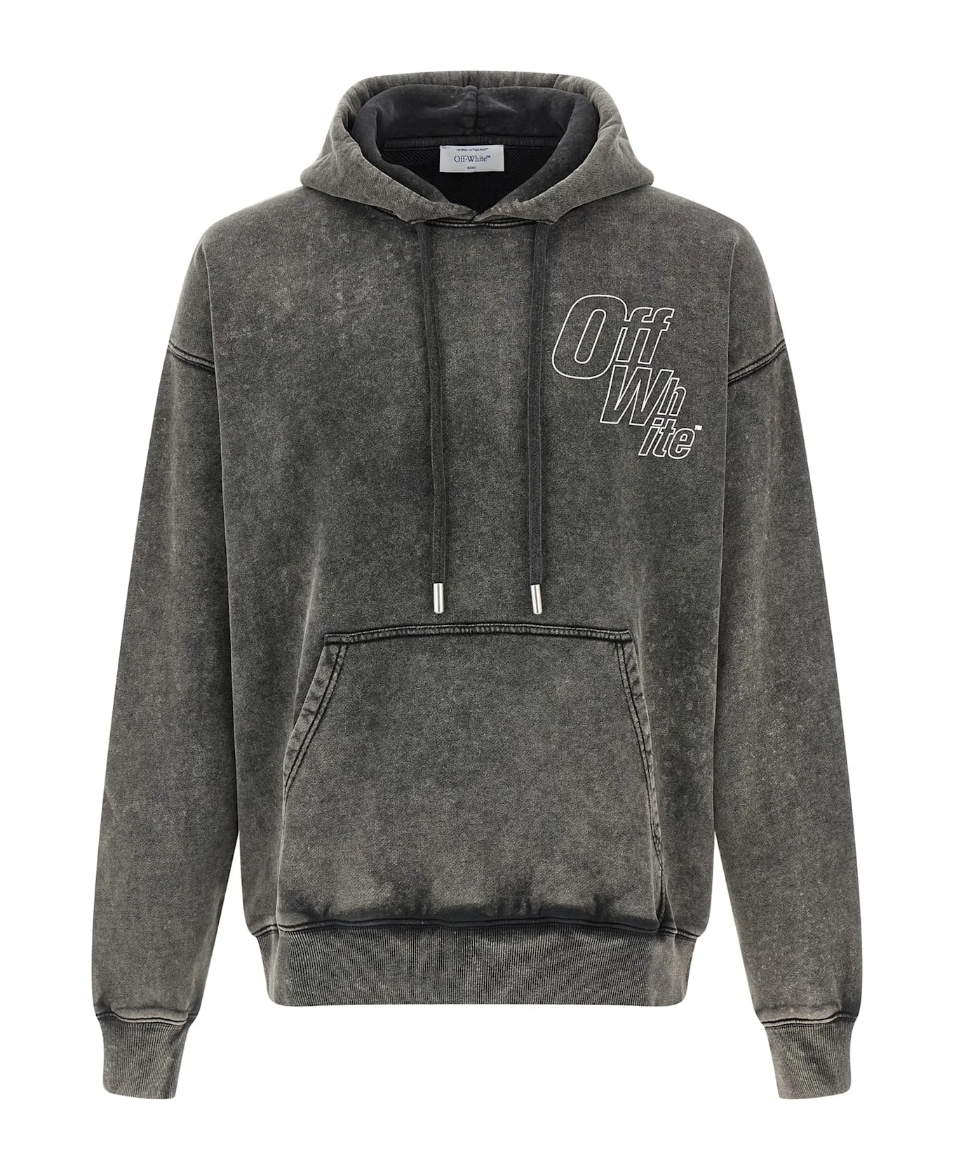 'outline Arrow Skate' Hoodie - 1