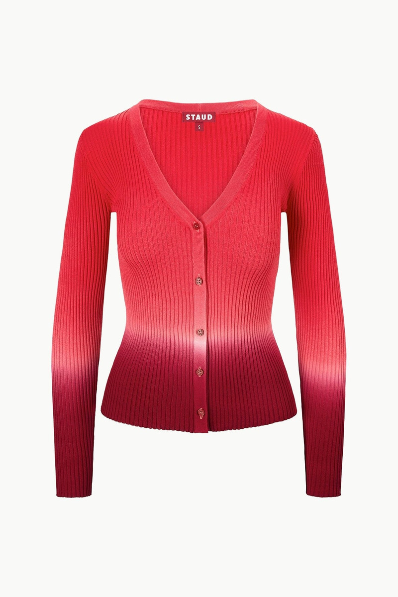 STAUD CARGO SWEATER DUSK DIP DYE 1