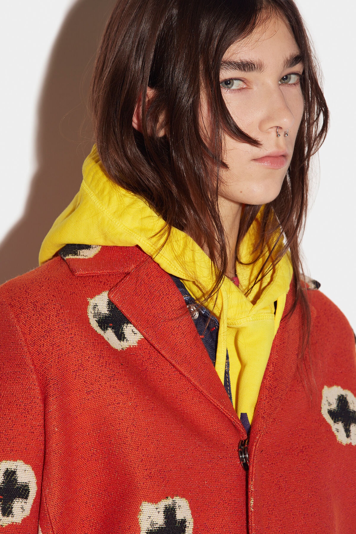 HIDDEN BUTTONS COAT - 5